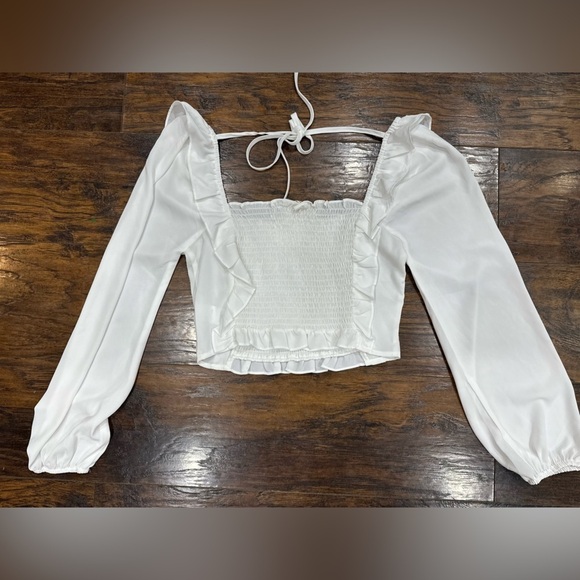 NWT cause for applause crop blouse - Picture 5 of 5